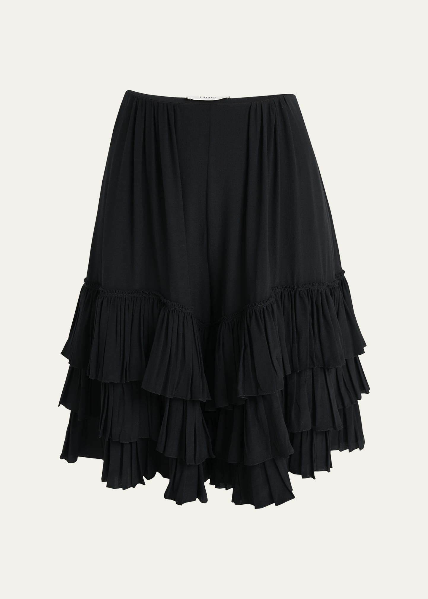 Ruffle Bermuda Shorts - 1