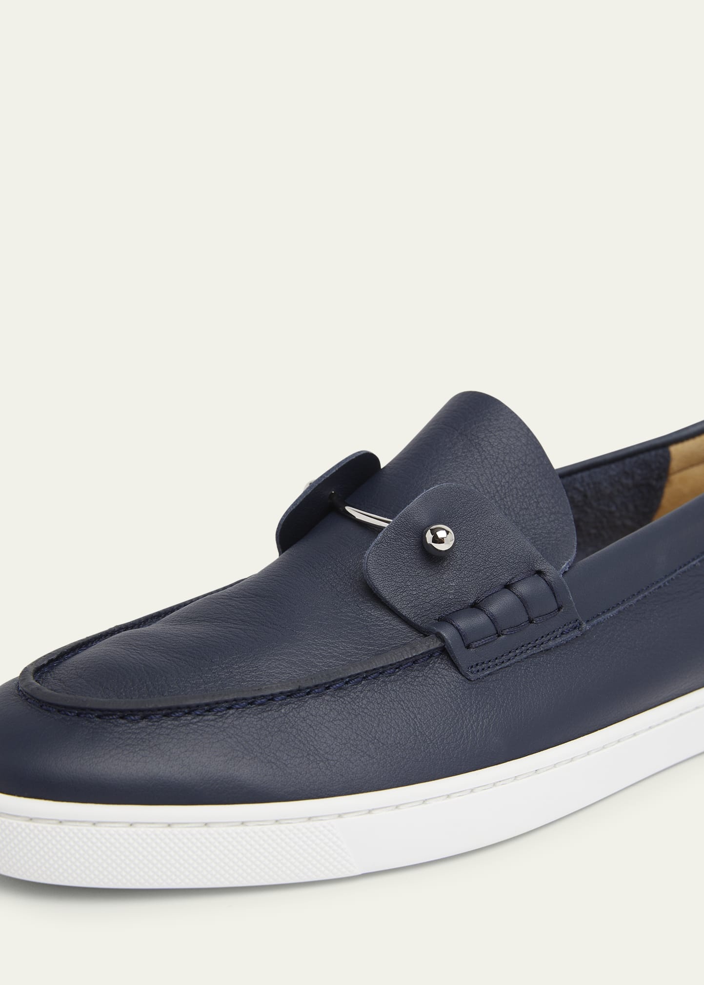 Men's Chambeliboat Leather Loafers - 4