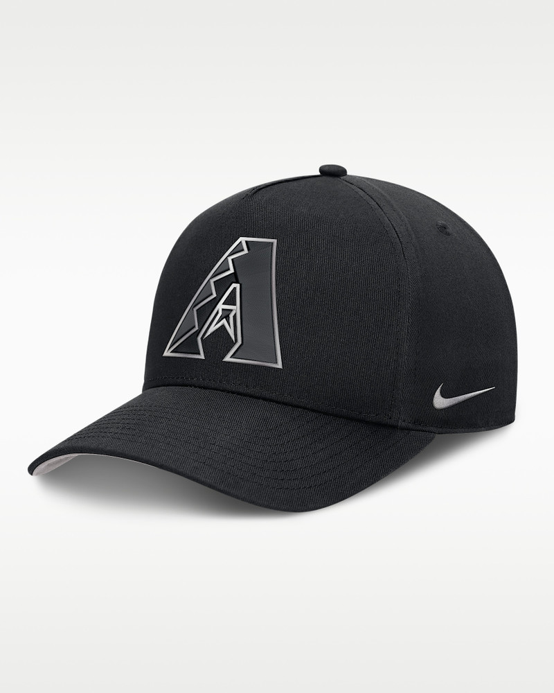 Arizona Diamondbacks Rise Men's Nike Dri-FIT MLB A-Frame Trucker Adjustable Hat 1