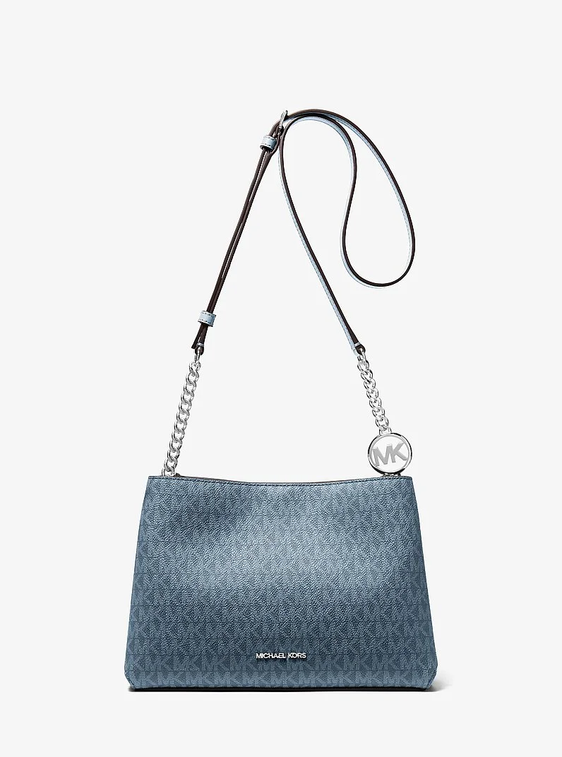 Christina Small Signature Logo Crossbody Bag - 1