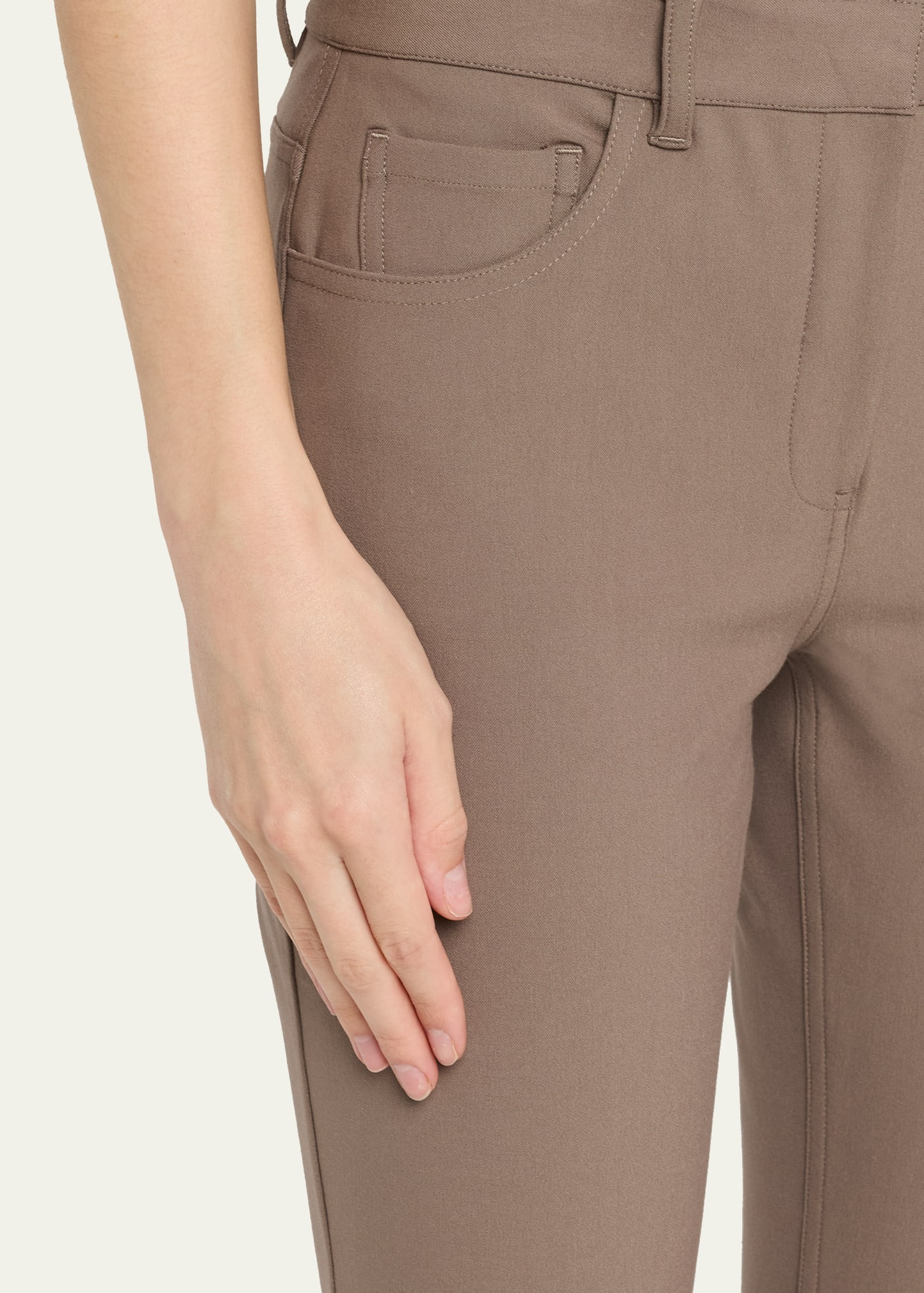 Five-Pocket Kick Flare Pants - 5