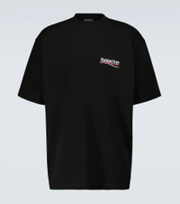 BALENCIAGA Political Campaign large-fit T-shirt | mytheresa