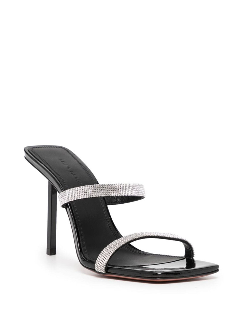 Rih crystal-embellished 100mm mules 2
