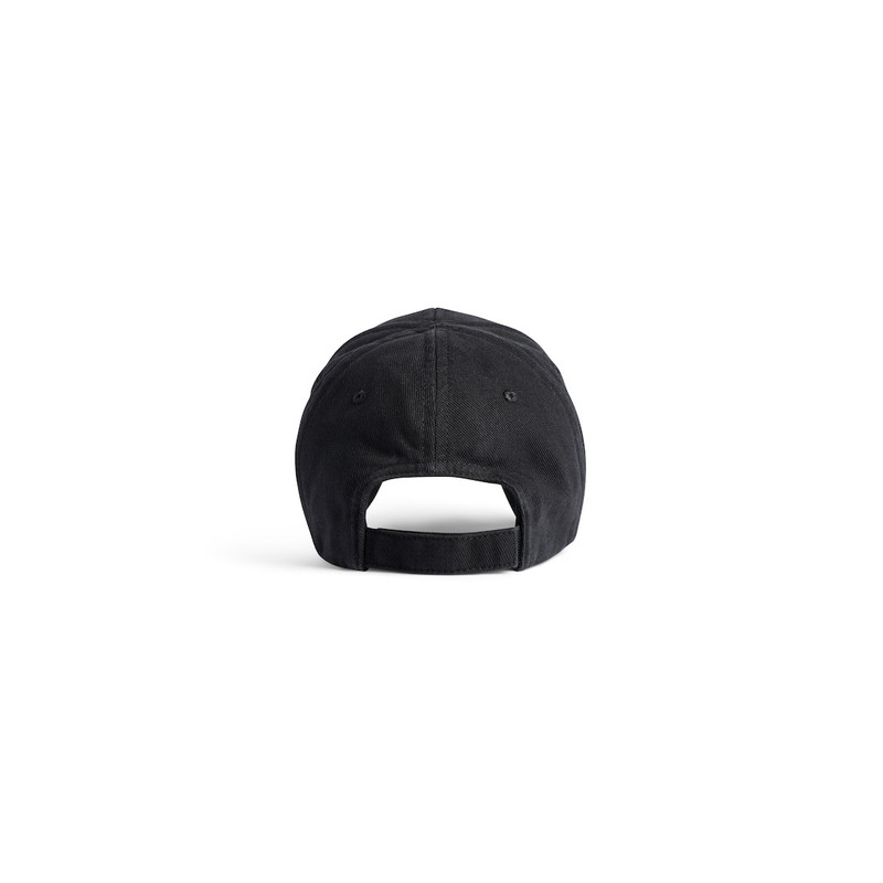 Men's Loop Sports Icon Cap in Black/white 3