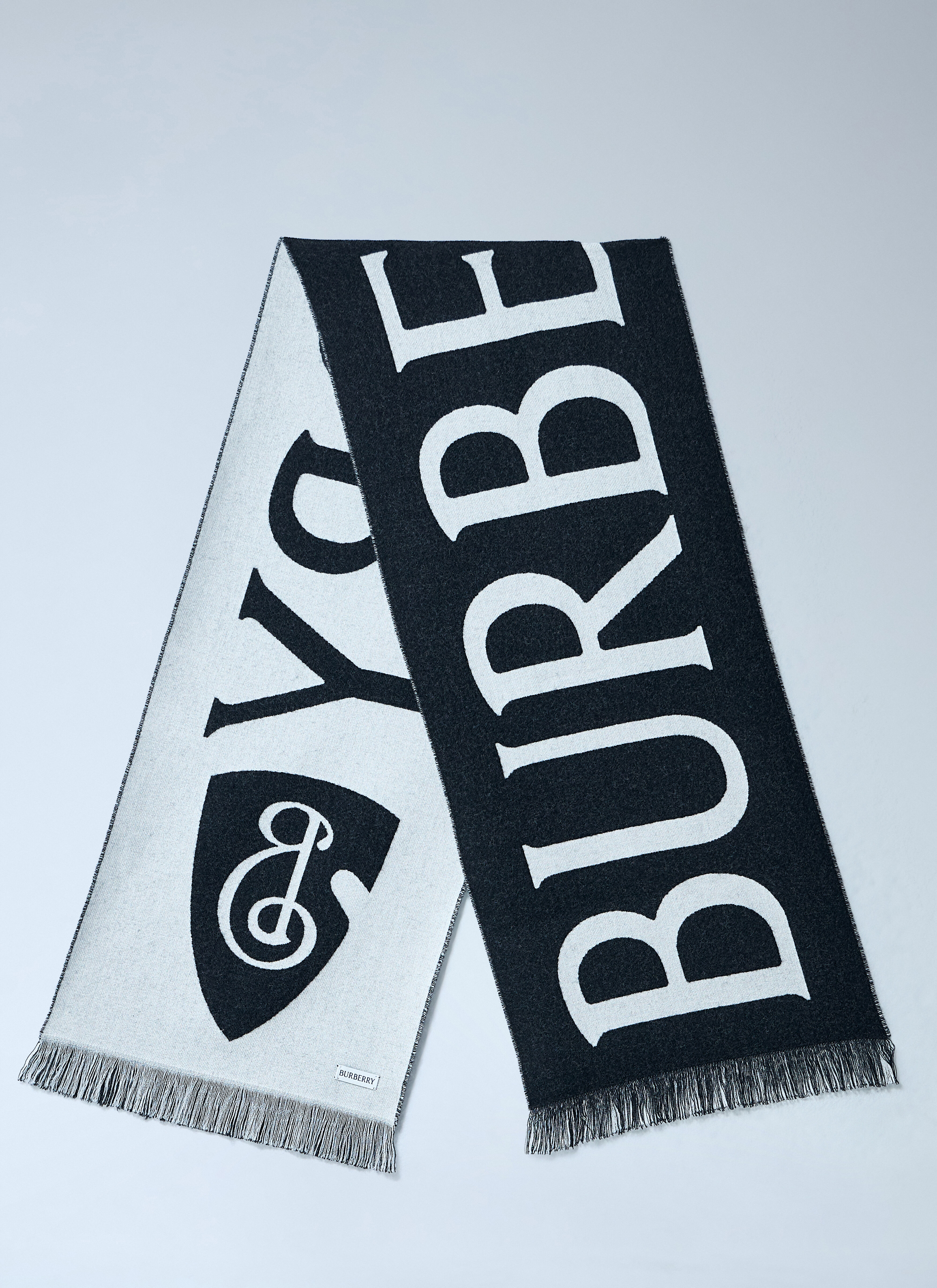 Check Wool Scarf - 2