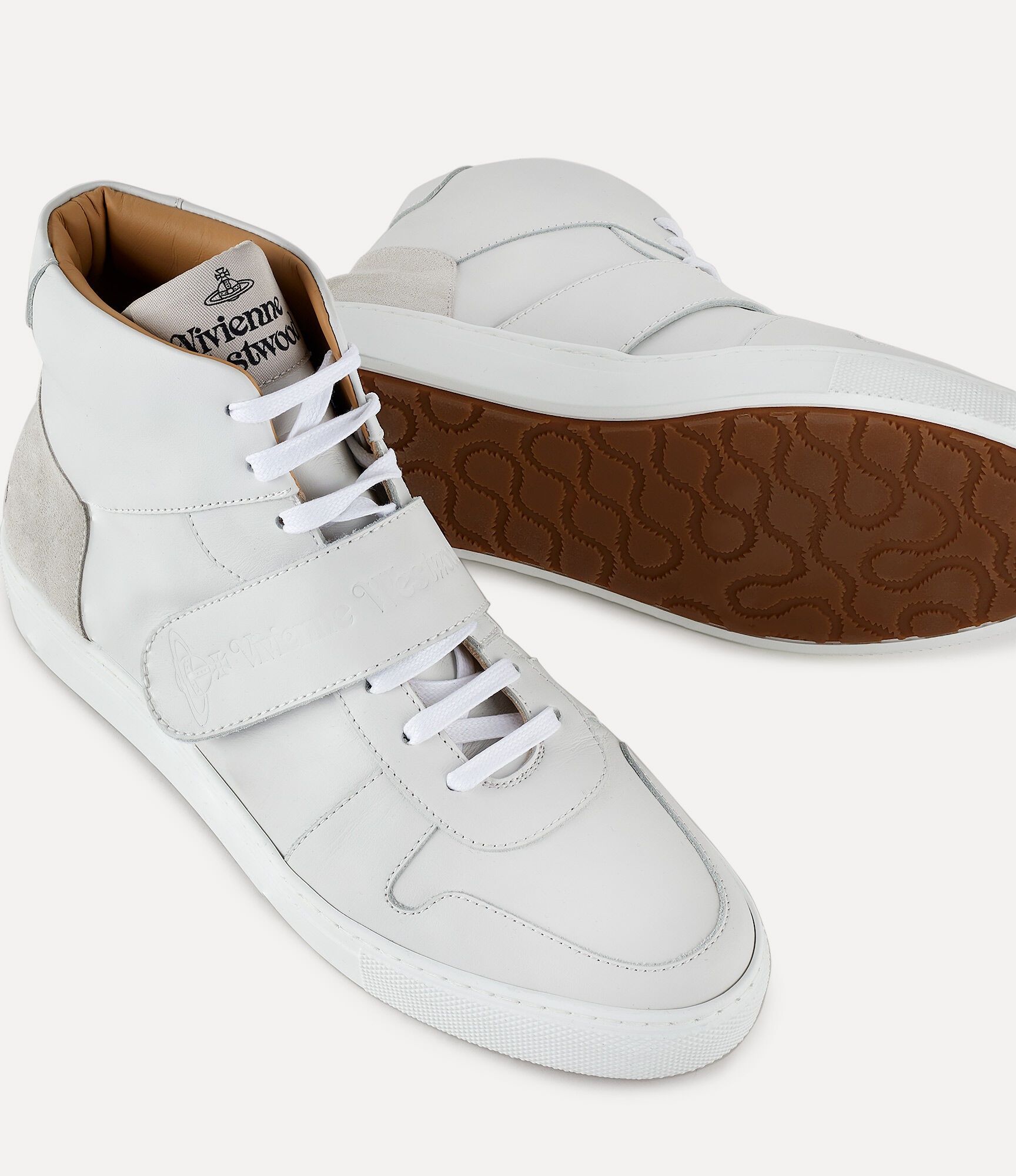 HIGH TOP VELCRO TRAINERS - 4