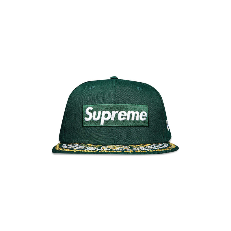 Supreme Undisputed Box Logo New Era 'Dark Green' - 1