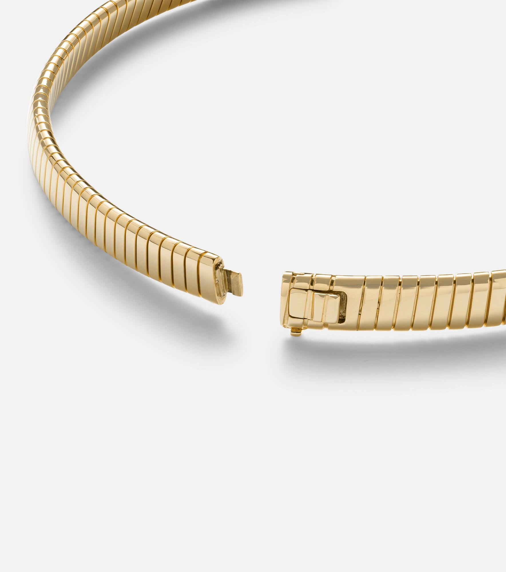 Bvlgari Tubogas 18kt gold choker - 5
