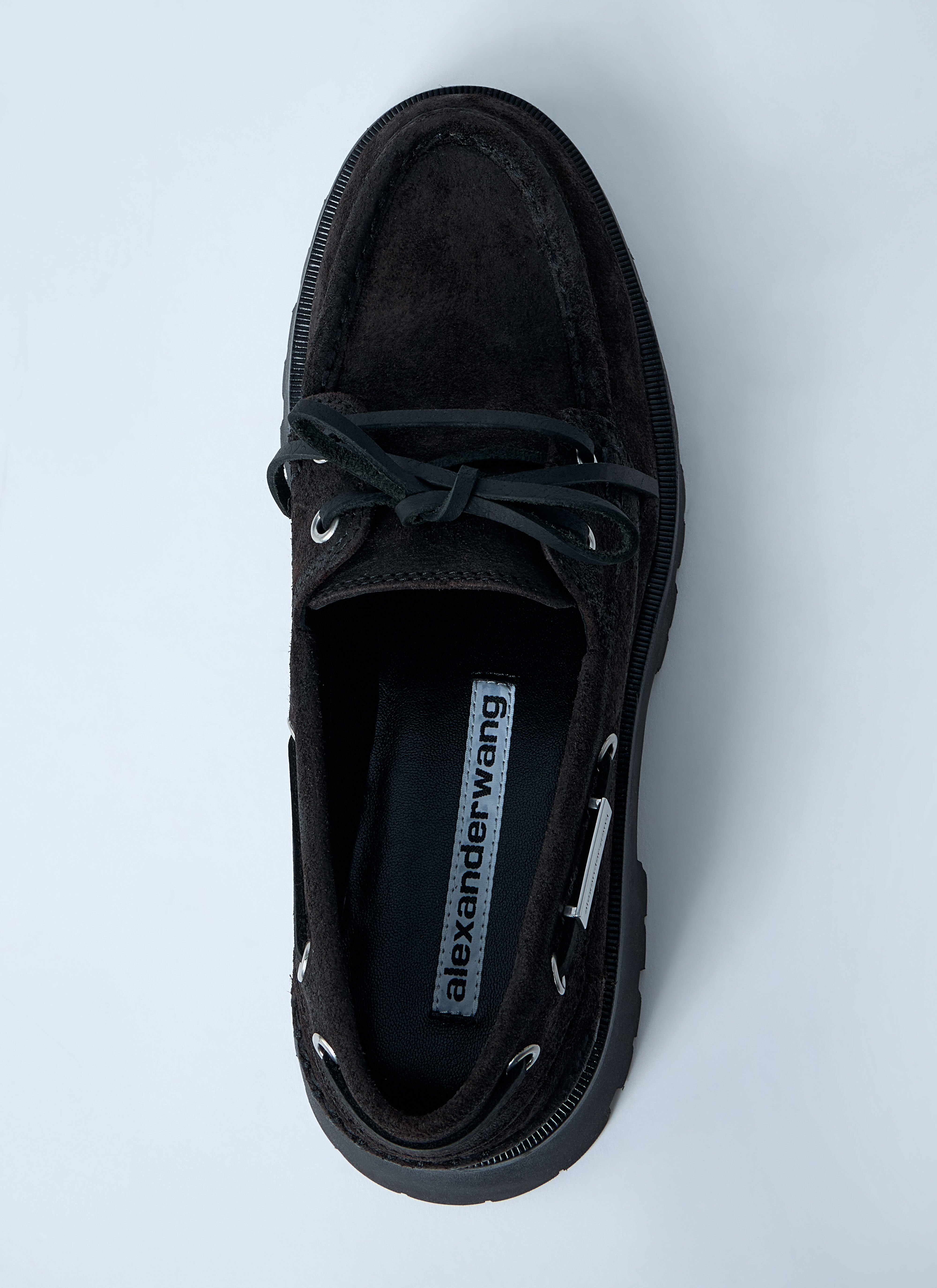 Suede Carson Boat Loafers - 6