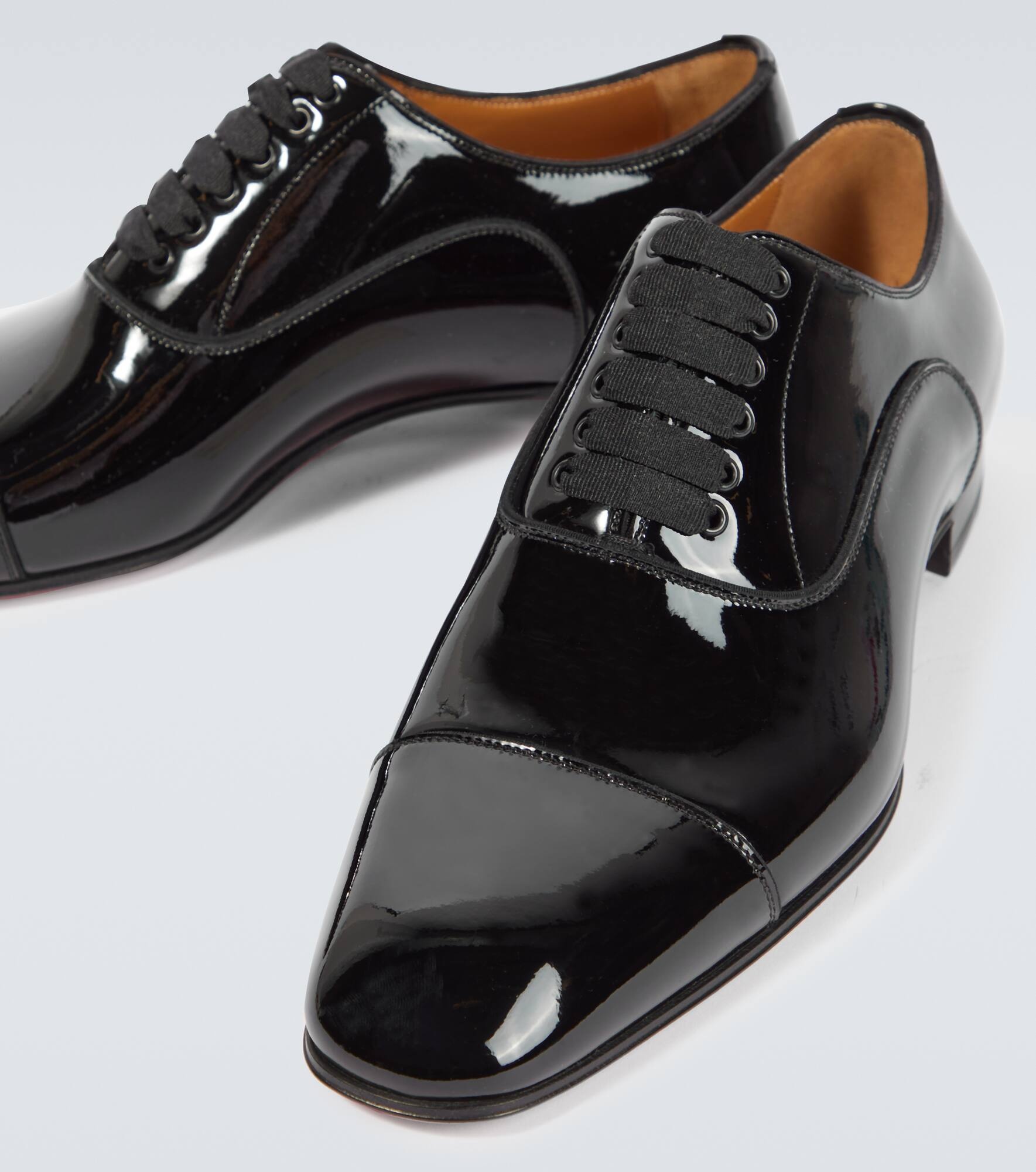 Greggo patent leather Oxford shoes - 3