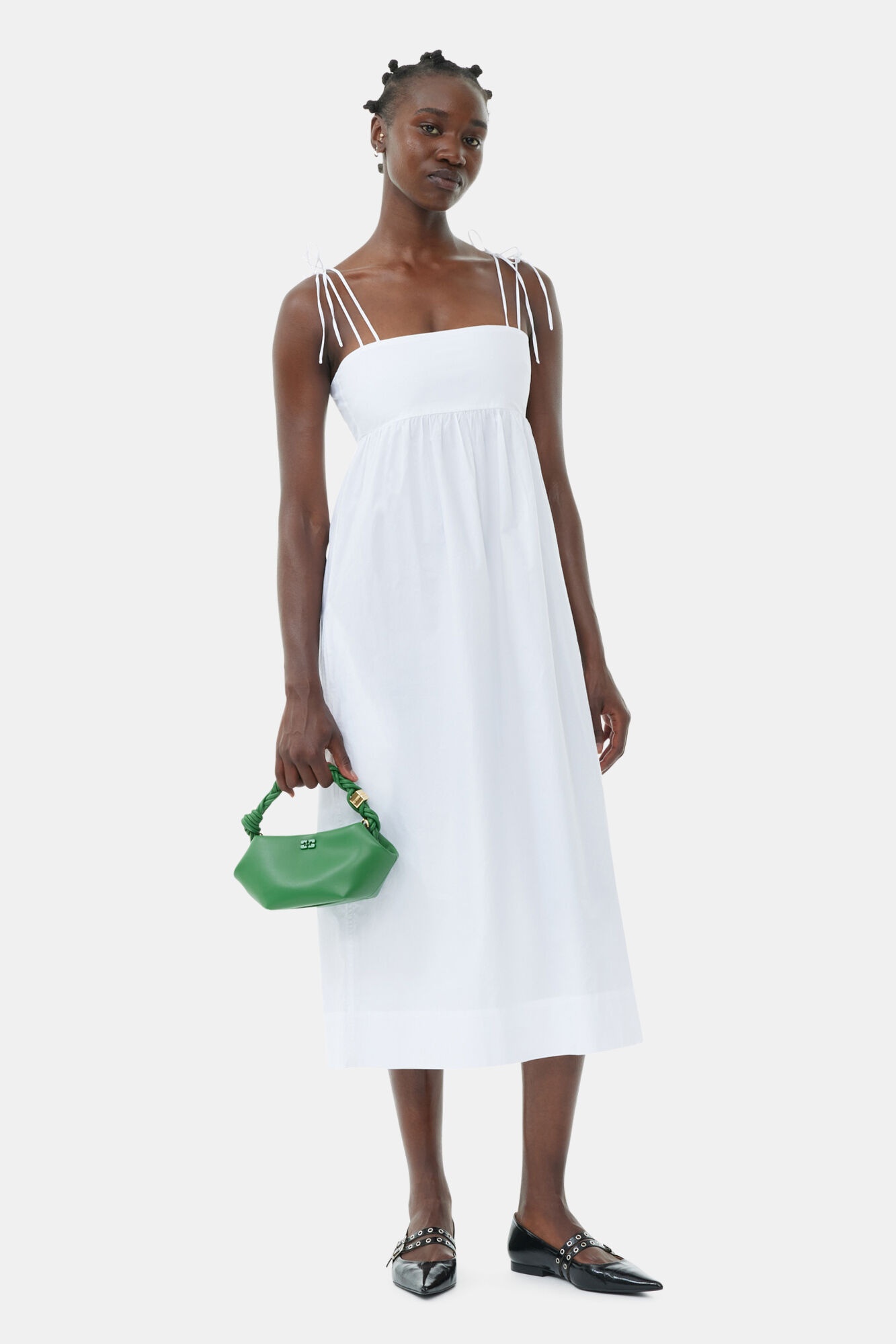 GREEN MINI GANNI BOU BAG - 4