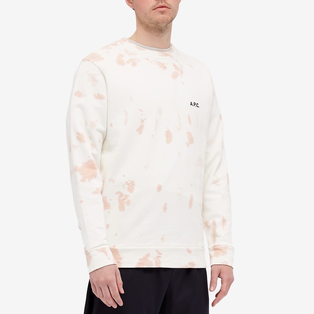 A.P.C. Rick Tie-Dye Crew Sweat - 3