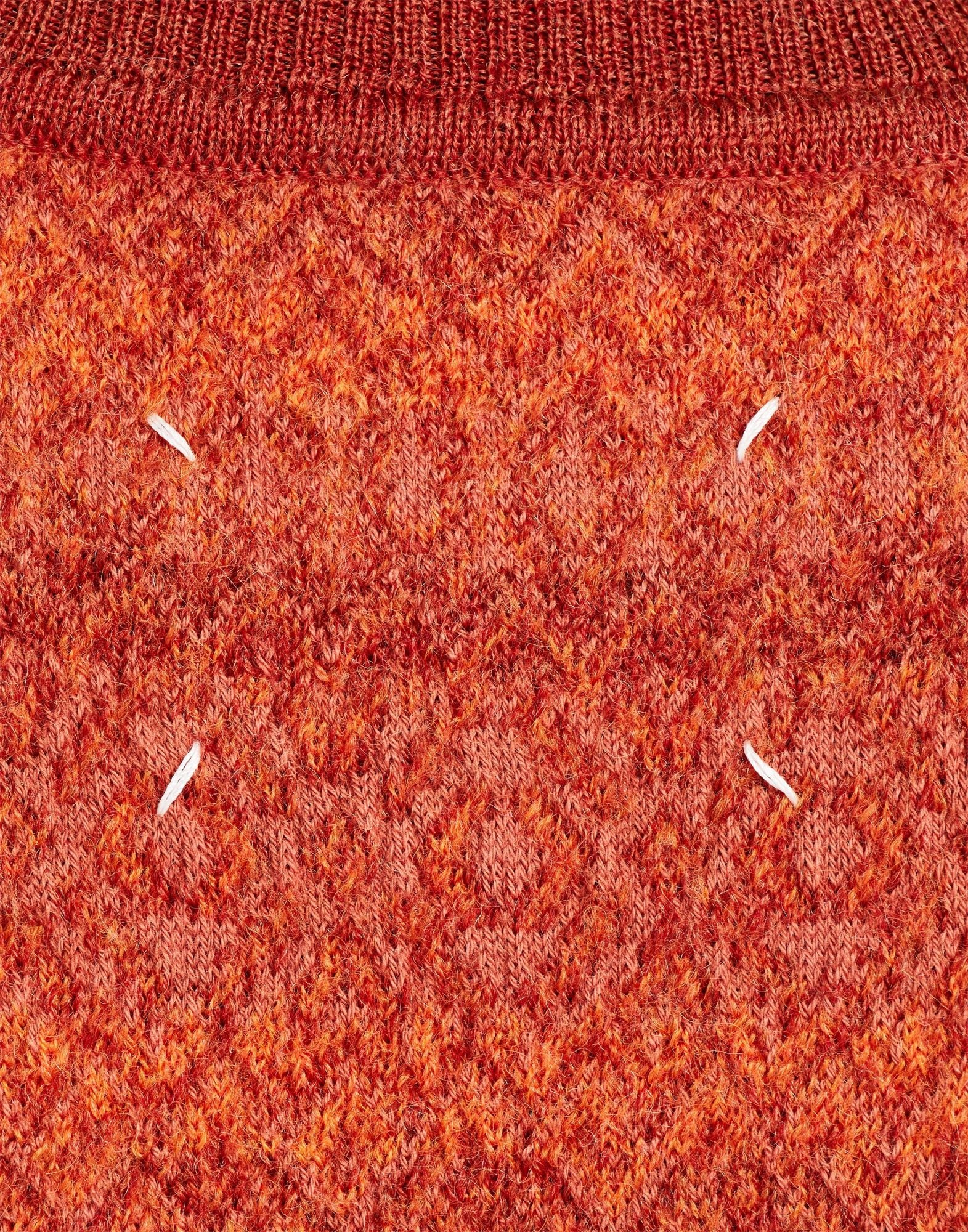 Fairisle sleeveless sweater - 6
