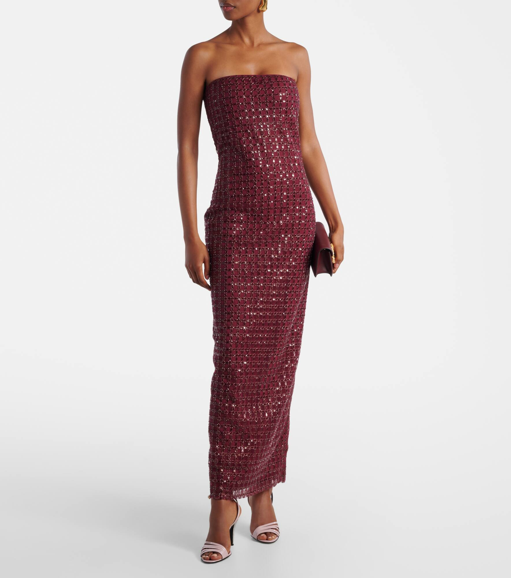 Beaded maxi dress - 2