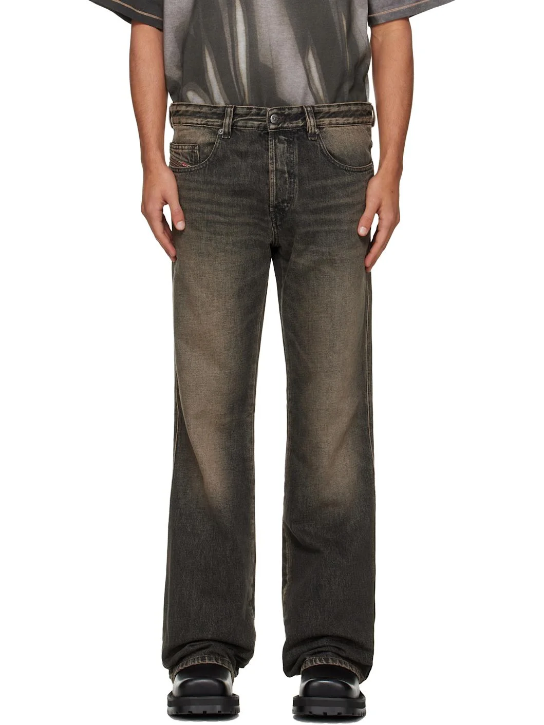 Black Bootcut 1998 D-Buck Jeans - 1