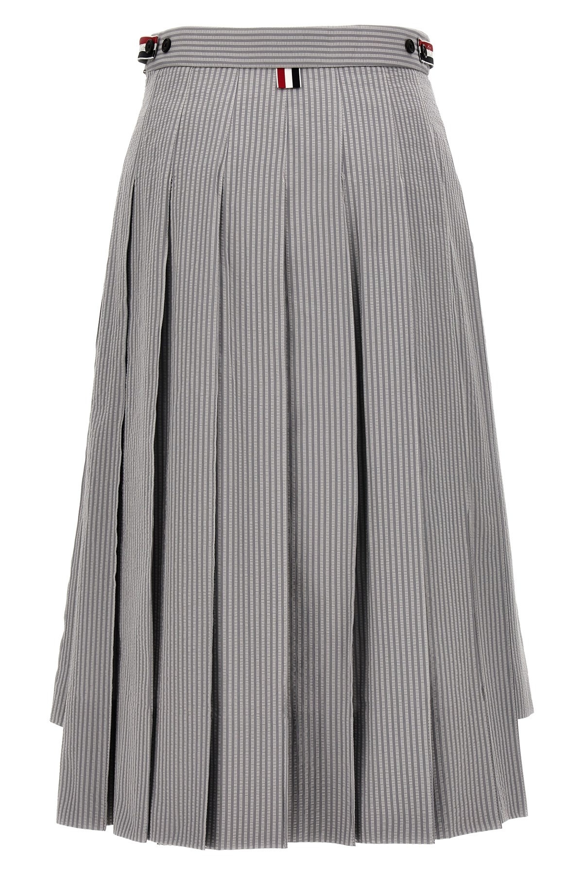 Pleated midi skirt - 3