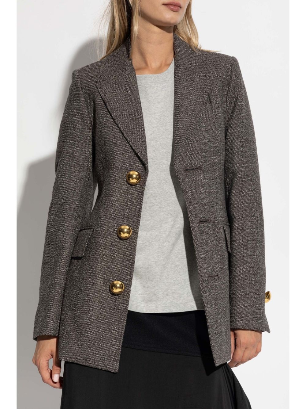 single-breasted blazer - 3