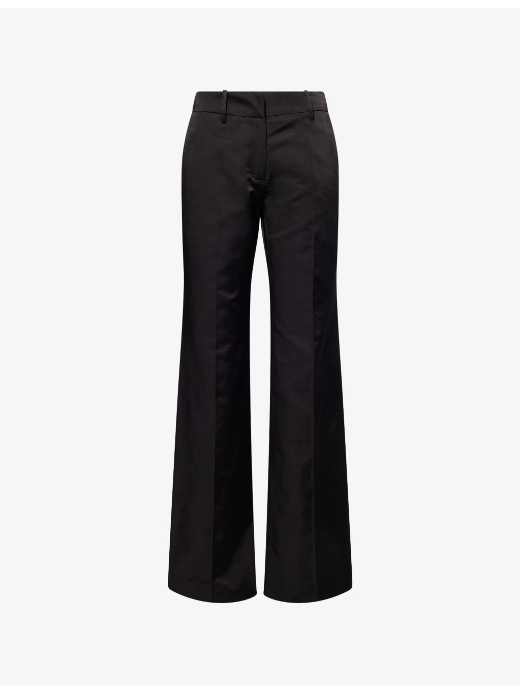 Relaxed-Fit Straight-Leg Cotton And Silk Trousers - 1