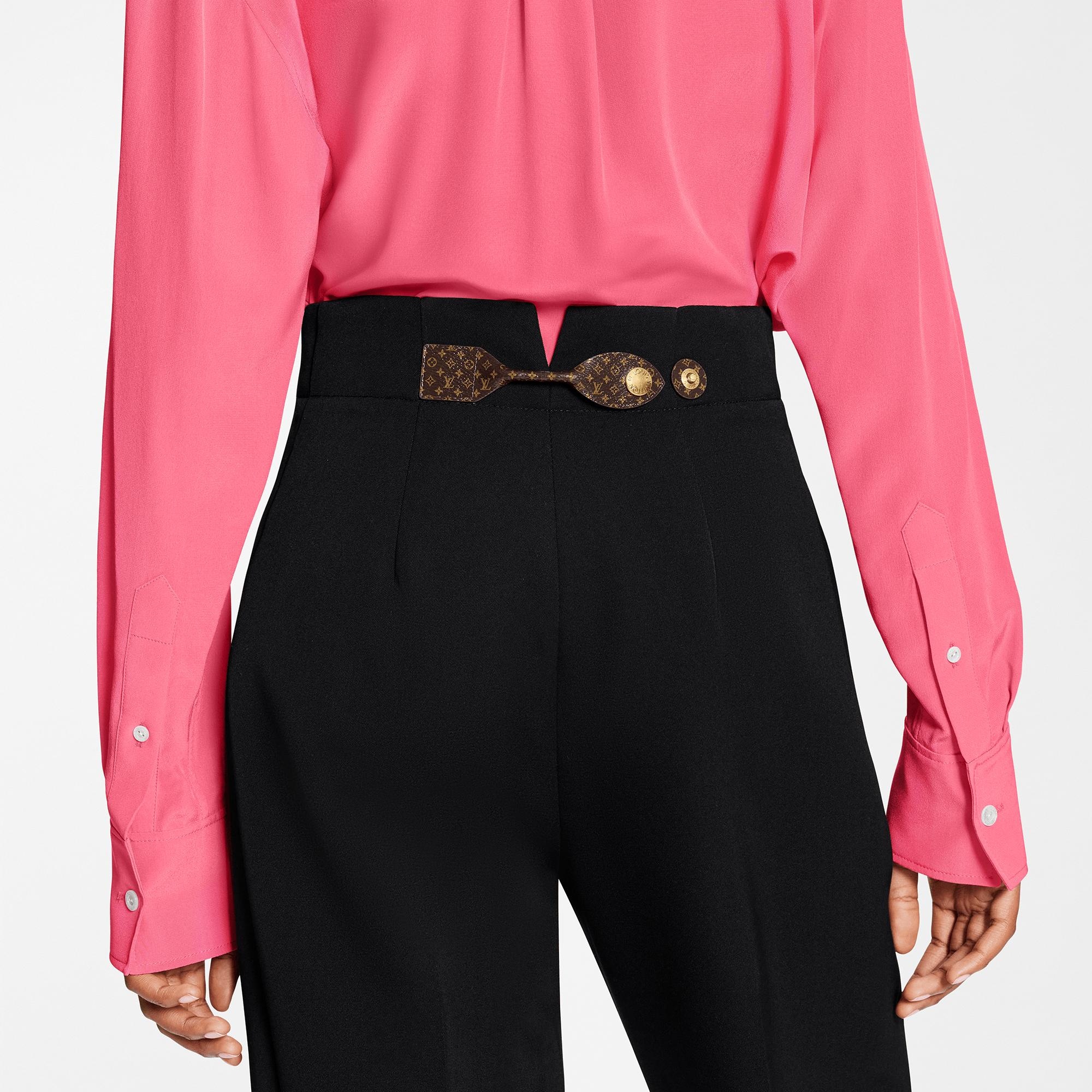 Monogram Adjuster Tailored Pants - 5