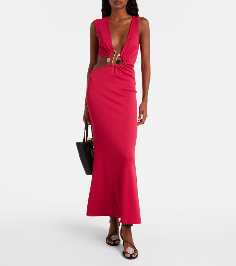 CHRISTOPHER ESBER Cutout gathered maxi dress outlook
