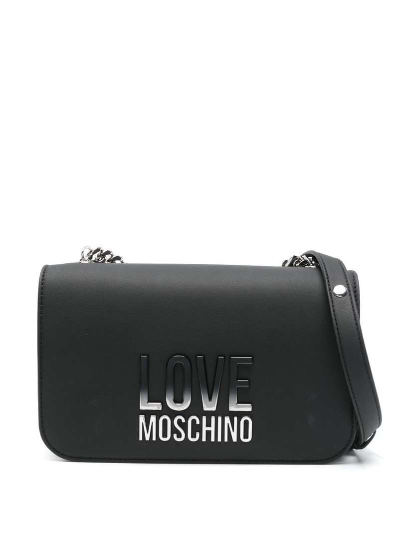 logo-plaque corssbody bag 1