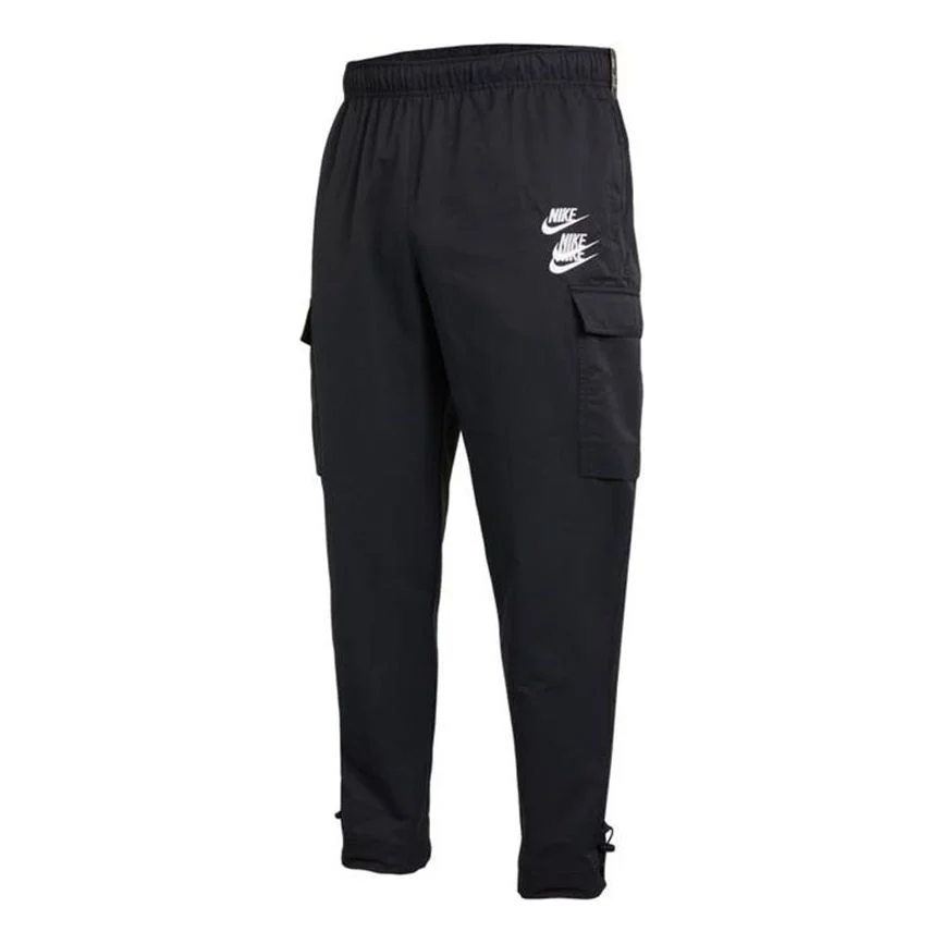 Nike Printing Woven Sports Long Pants Black DD0887-010 - 1