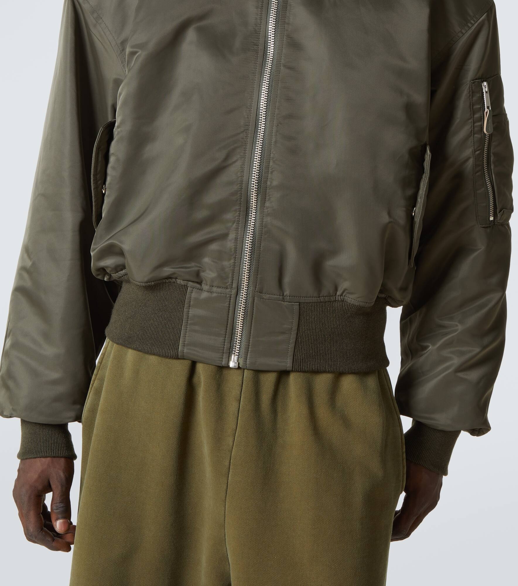 Hooded bomber jacket - 6