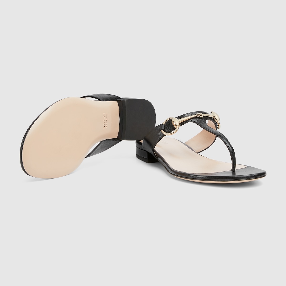 Women's thong sandal with Horsebit - 6