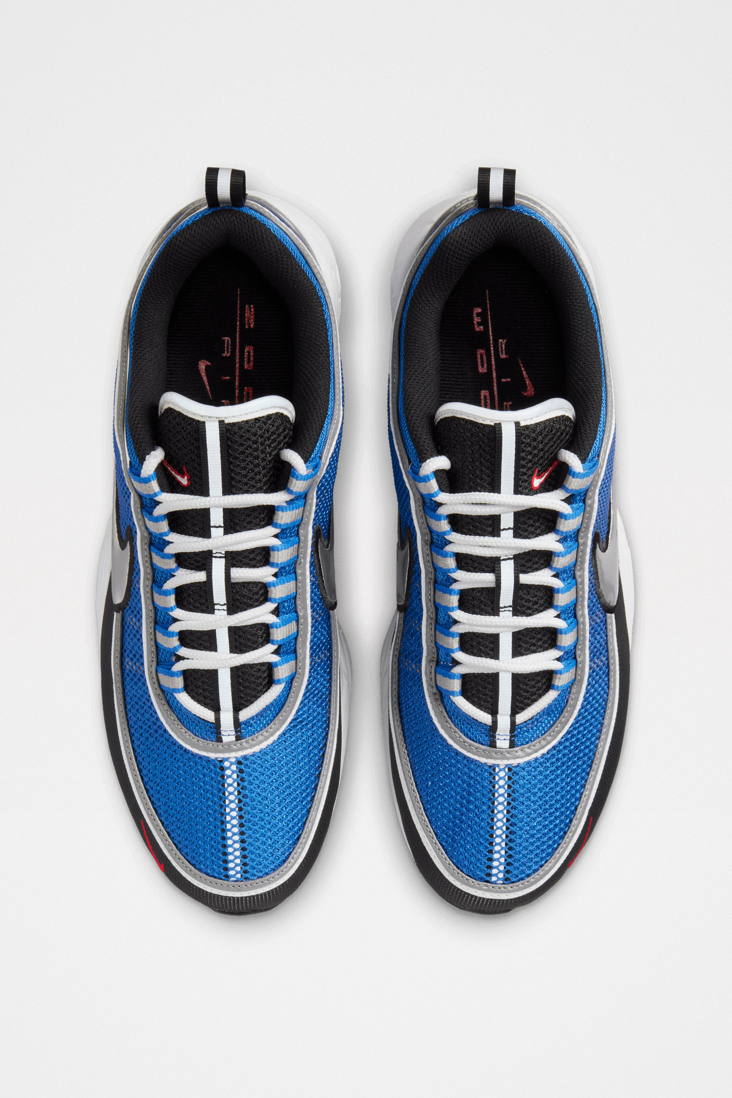 NIKE AIR ZOOM SPIRIDON SP SIGNAL BLUE / METALLIC LUSTER - 7