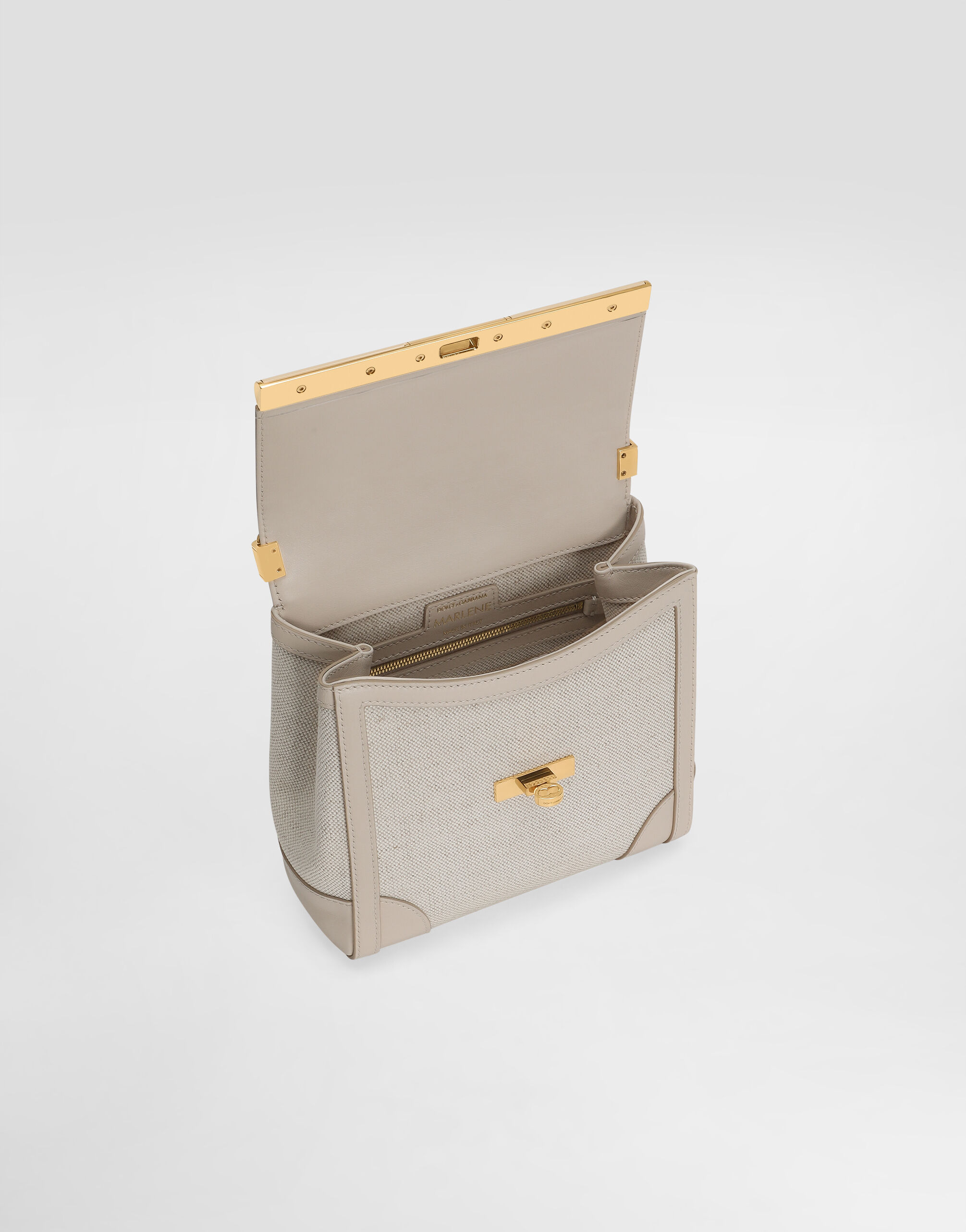 Marlene bag in fabric and calfskin - 5