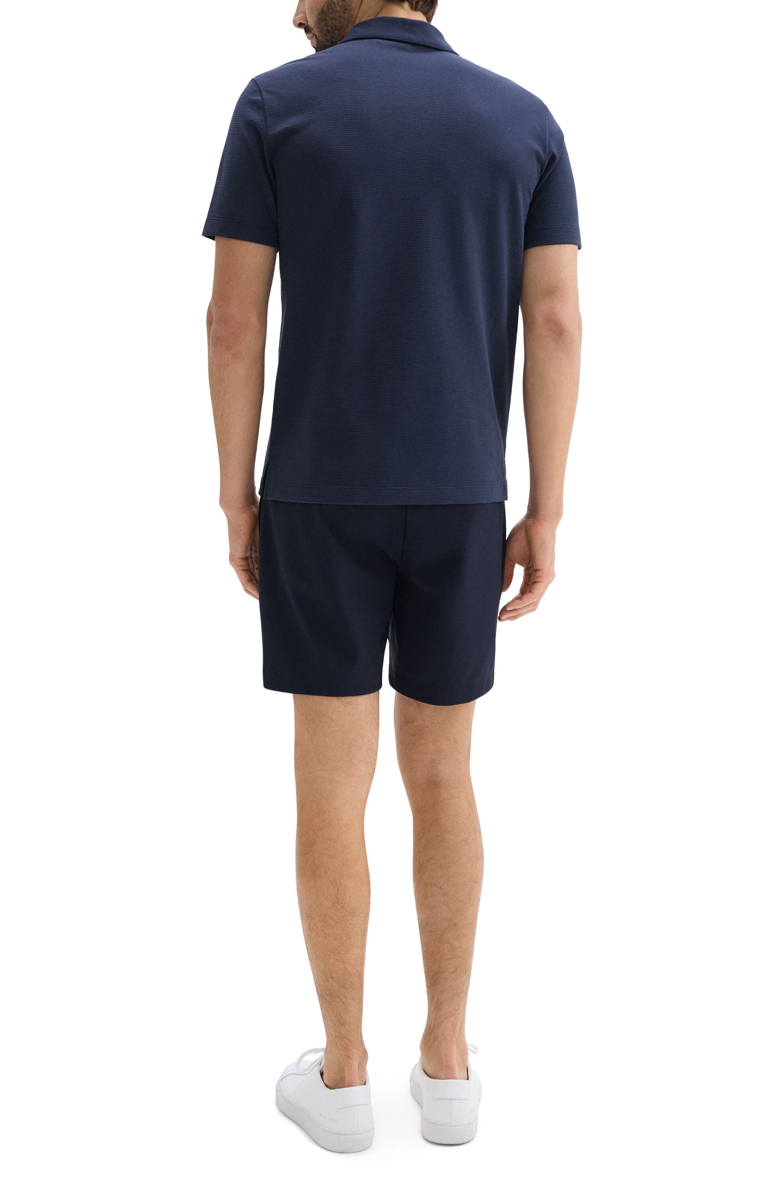 Theory Textured Polo in Baltic at Nordstrom - 7