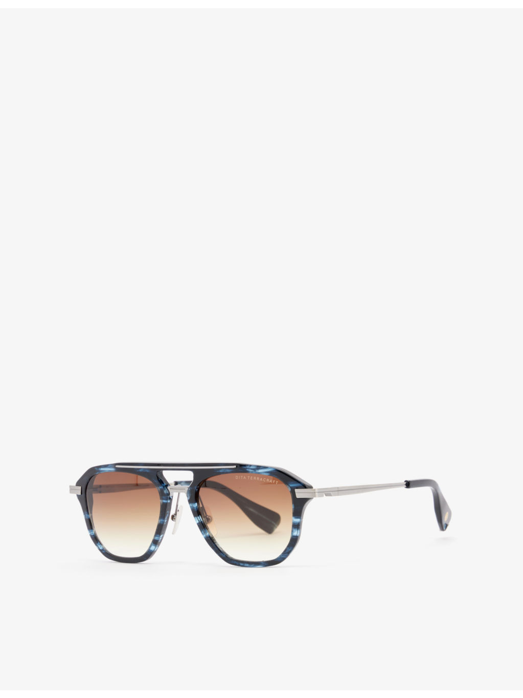 DTS416 Terracraft aviator-frame titanium and acetate sunglasses - 2