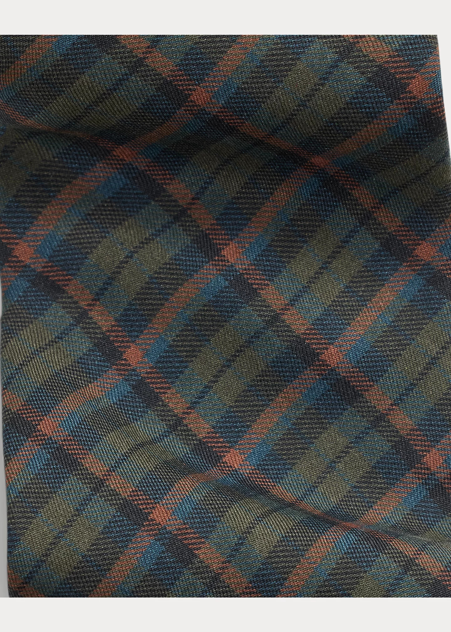 Handmade Plaid Silk Twill Tie - 3