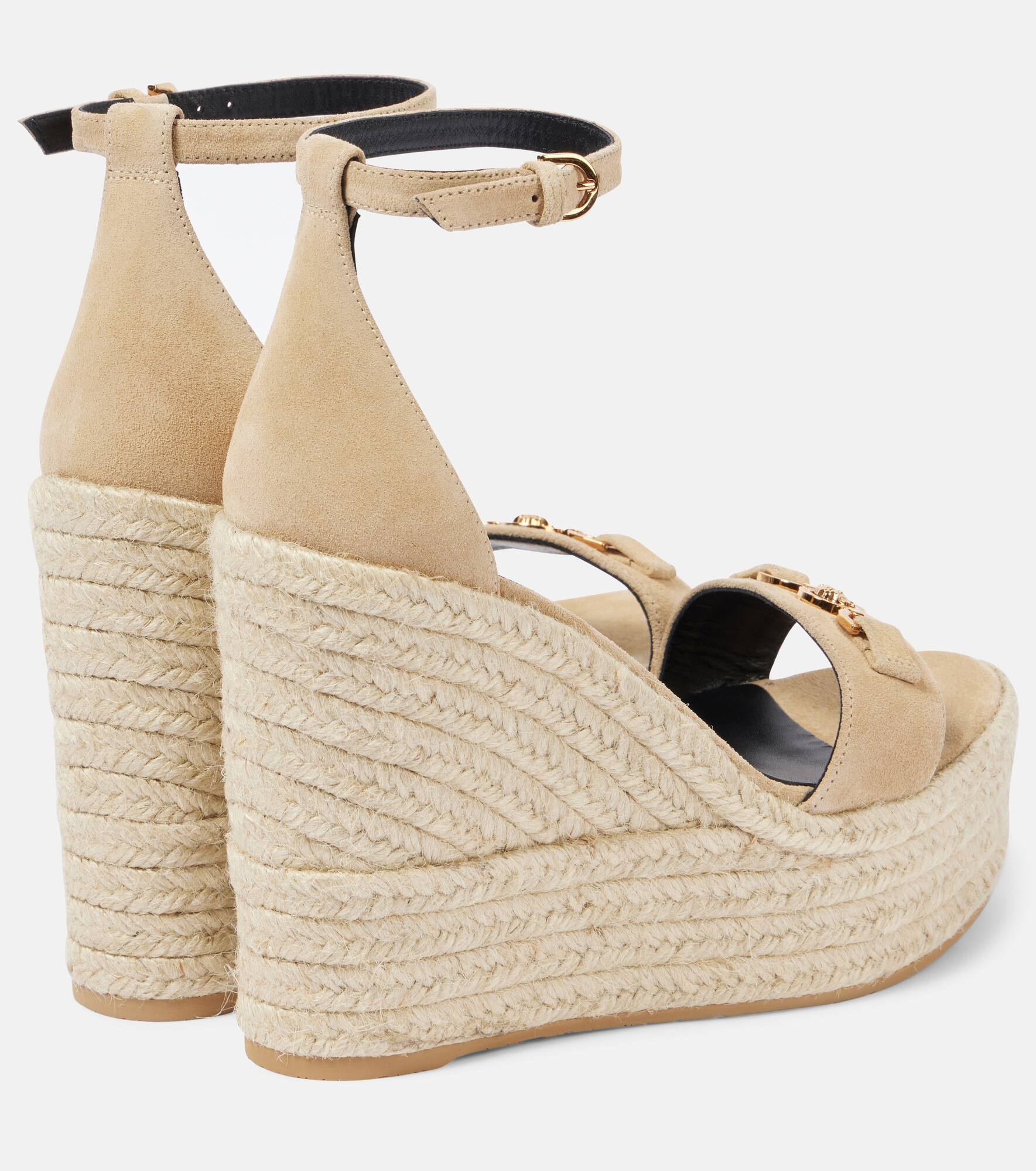 Medusa '95 leather wedge sandals - 3