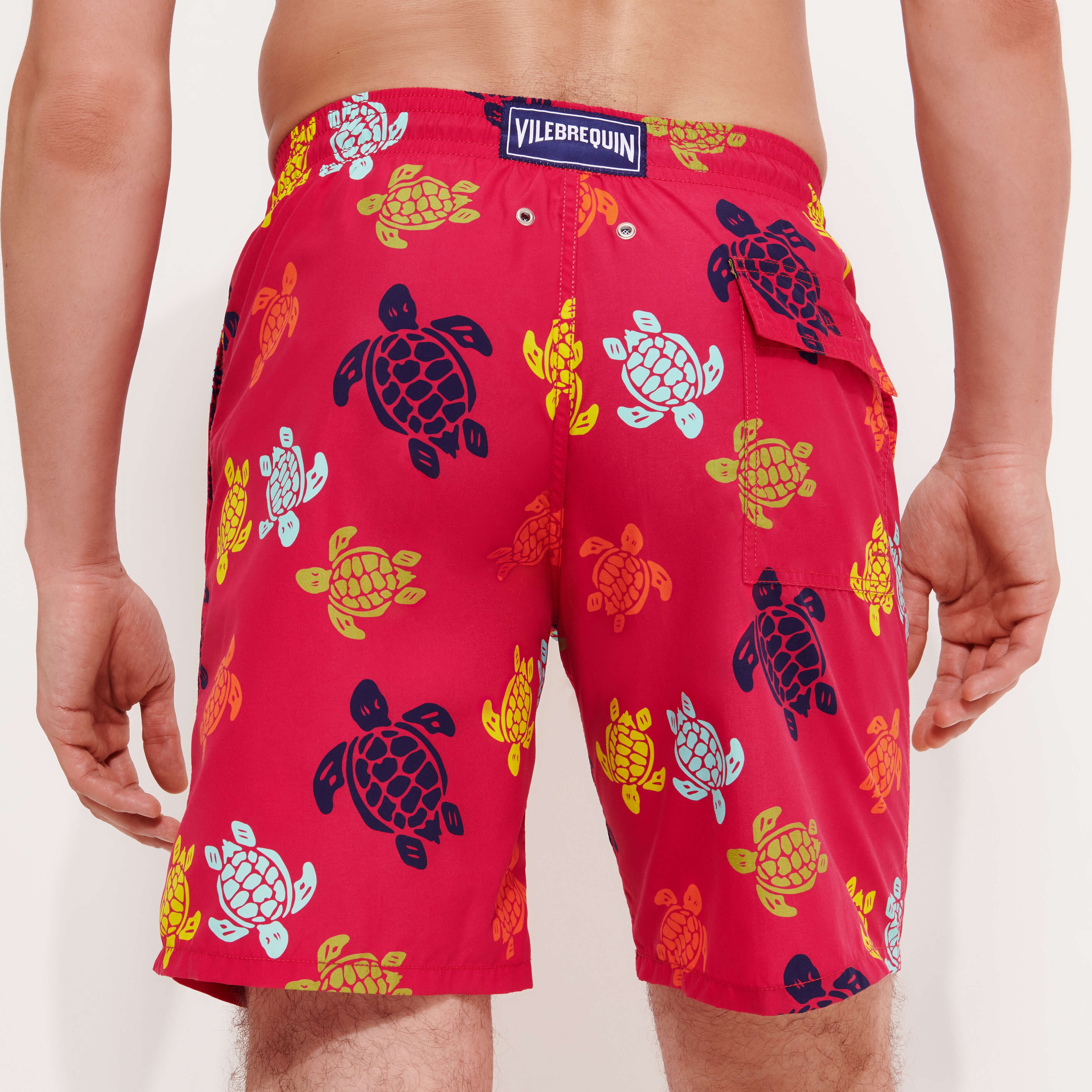 Men Long Swim Trunks Ronde Des Tortues - 4