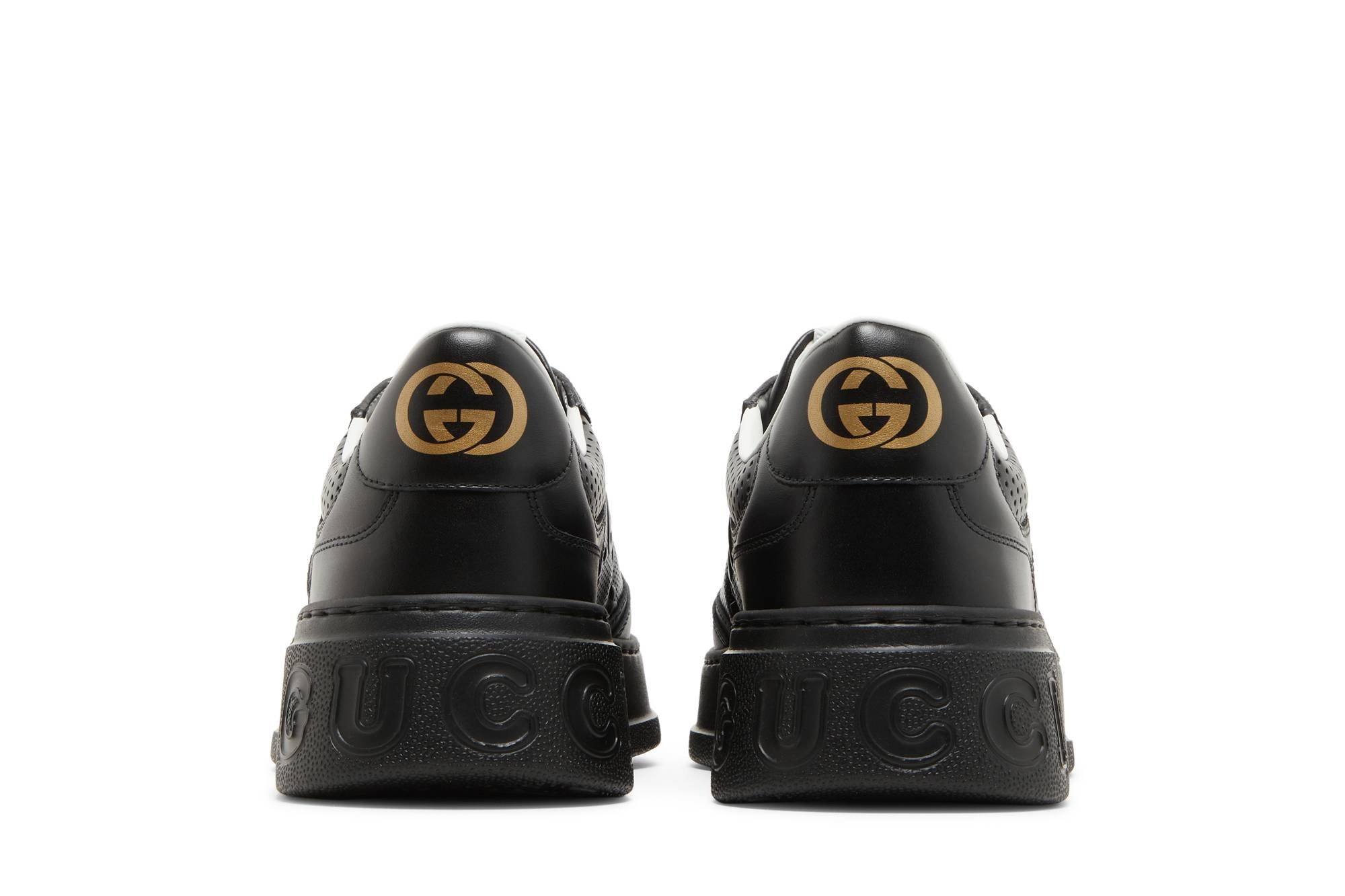 Gucci GG Embossed Sneaker 'Black' - 6
