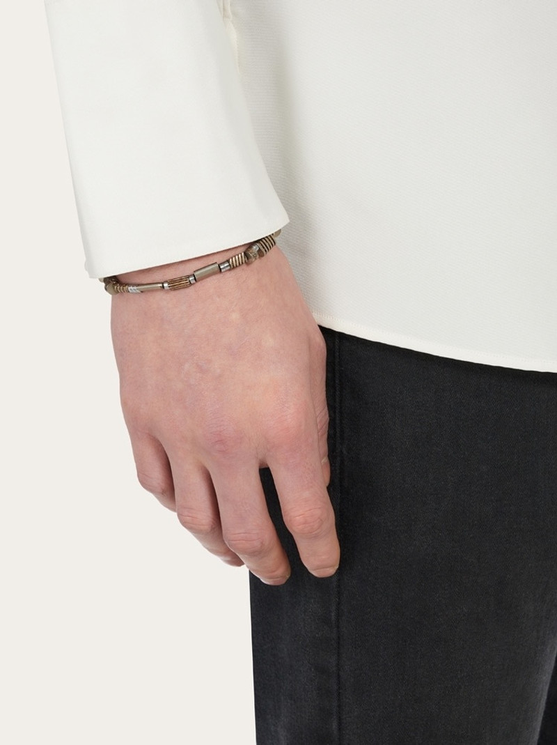 FERRAGAMO BRACELET WITH BRANDED BEADS outlook