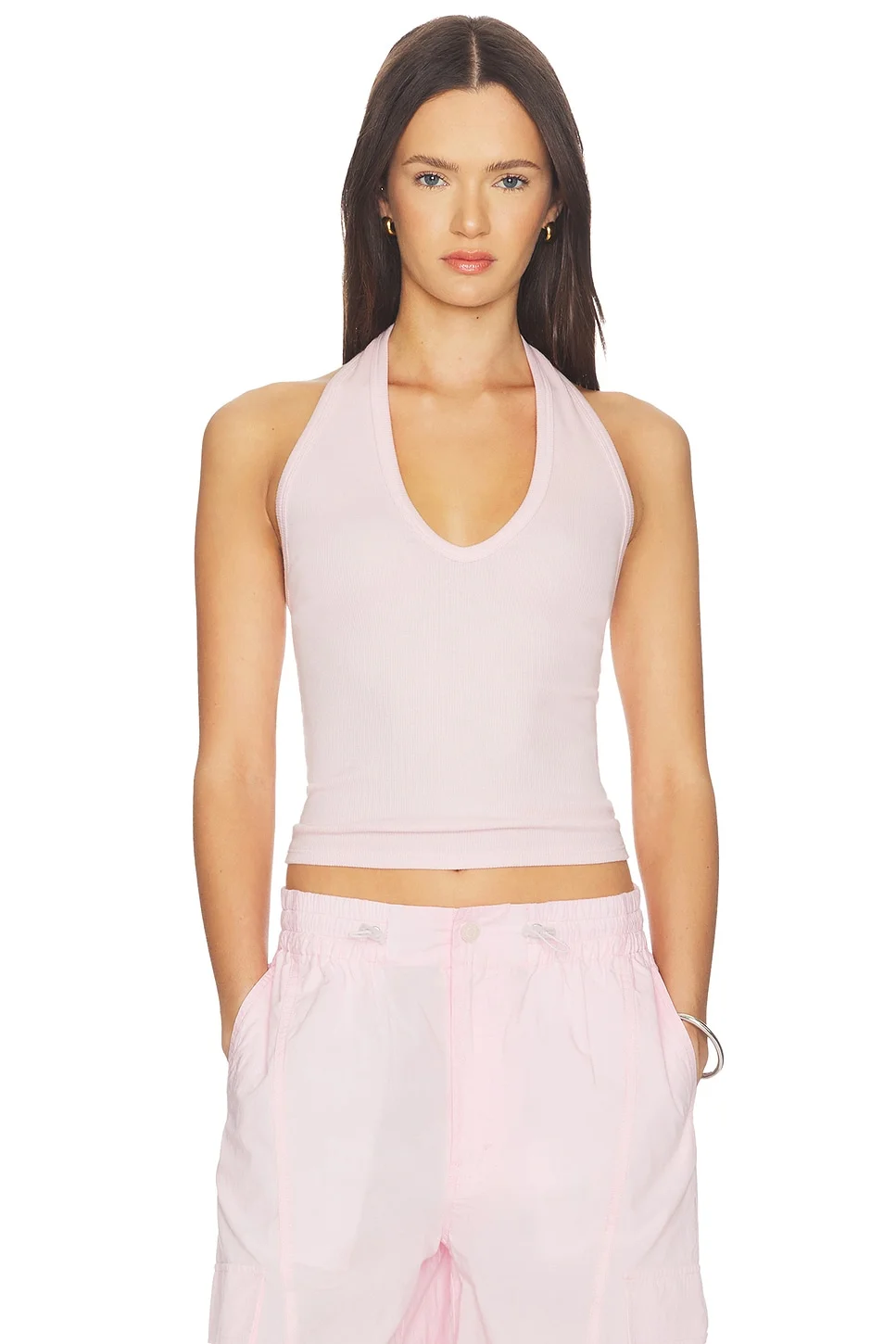 Cotton Rib U Halter - 1