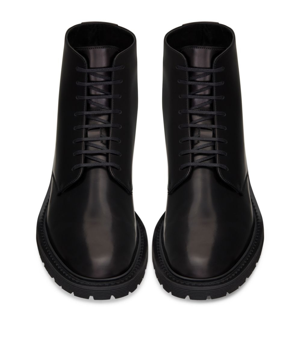 Leather Army Boots - 2