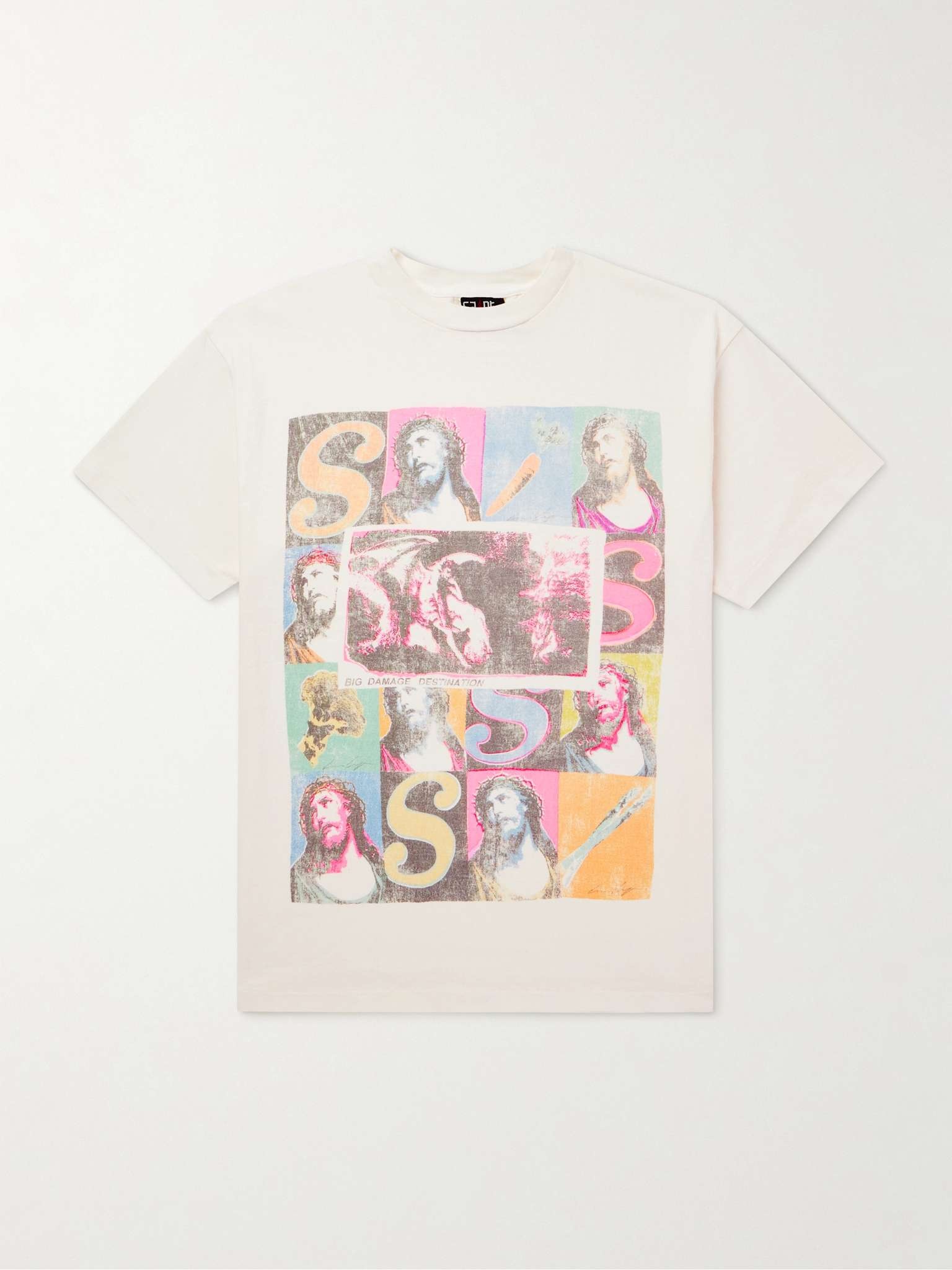 + Sean Wotherspoon Printed Cotton-Jersey T-Shirt - 1