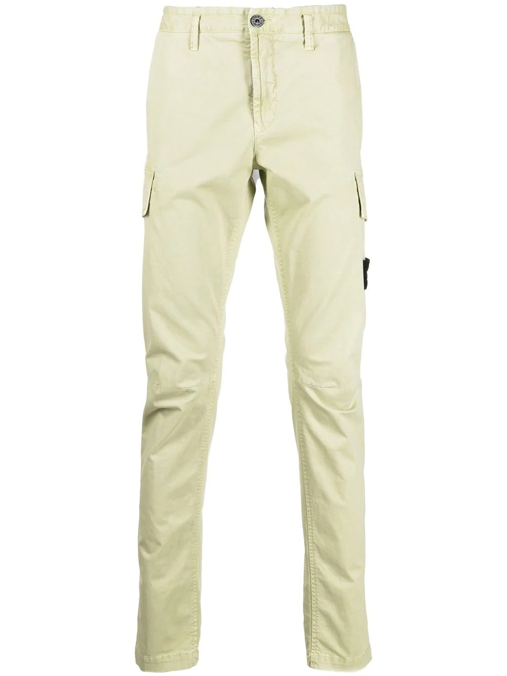 straight-leg cargo trousers - 1