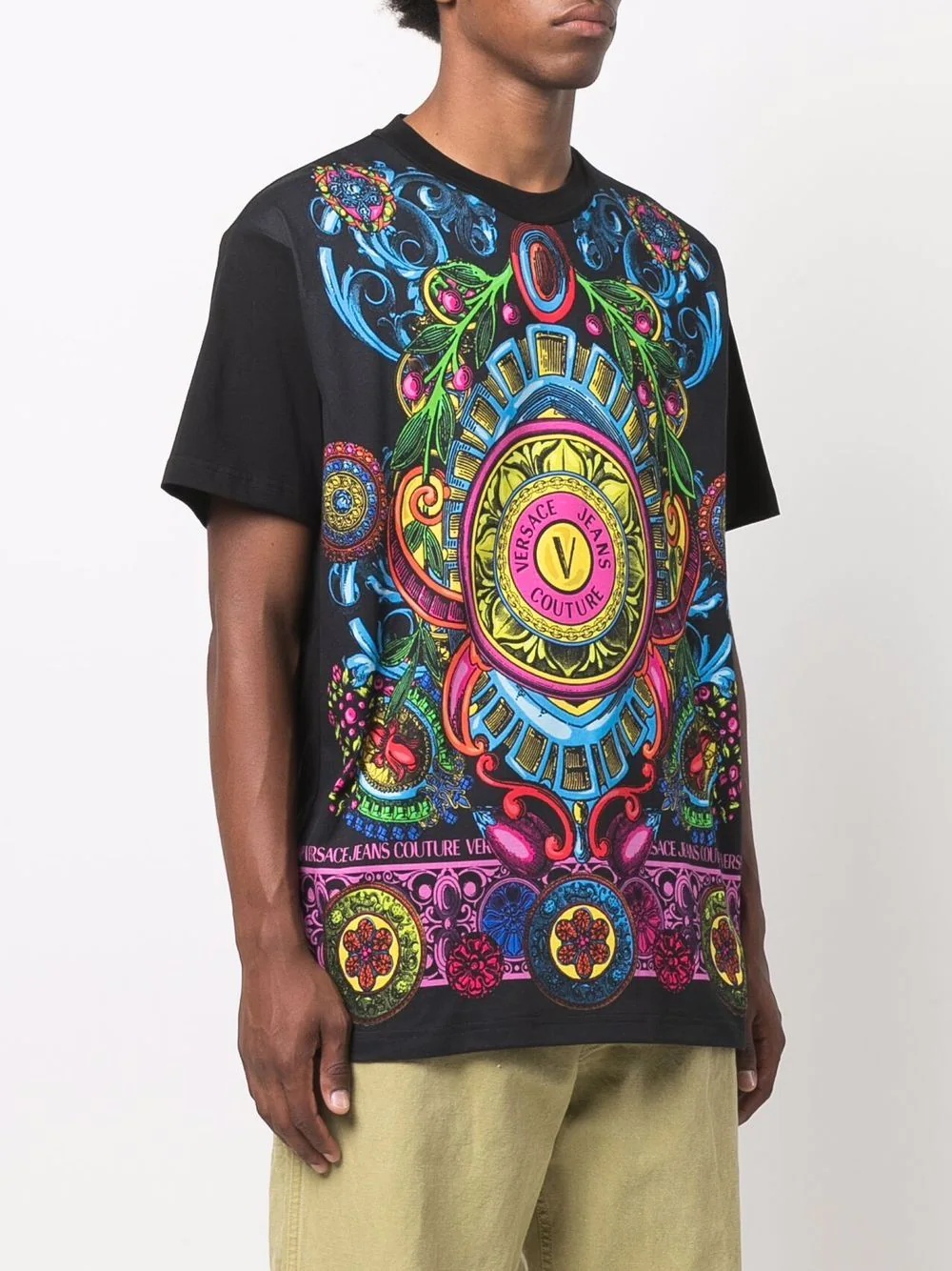 Regalia-print T-shirt - 3