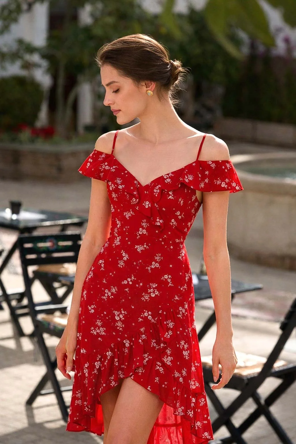 Lana Ruffle Dress - 1