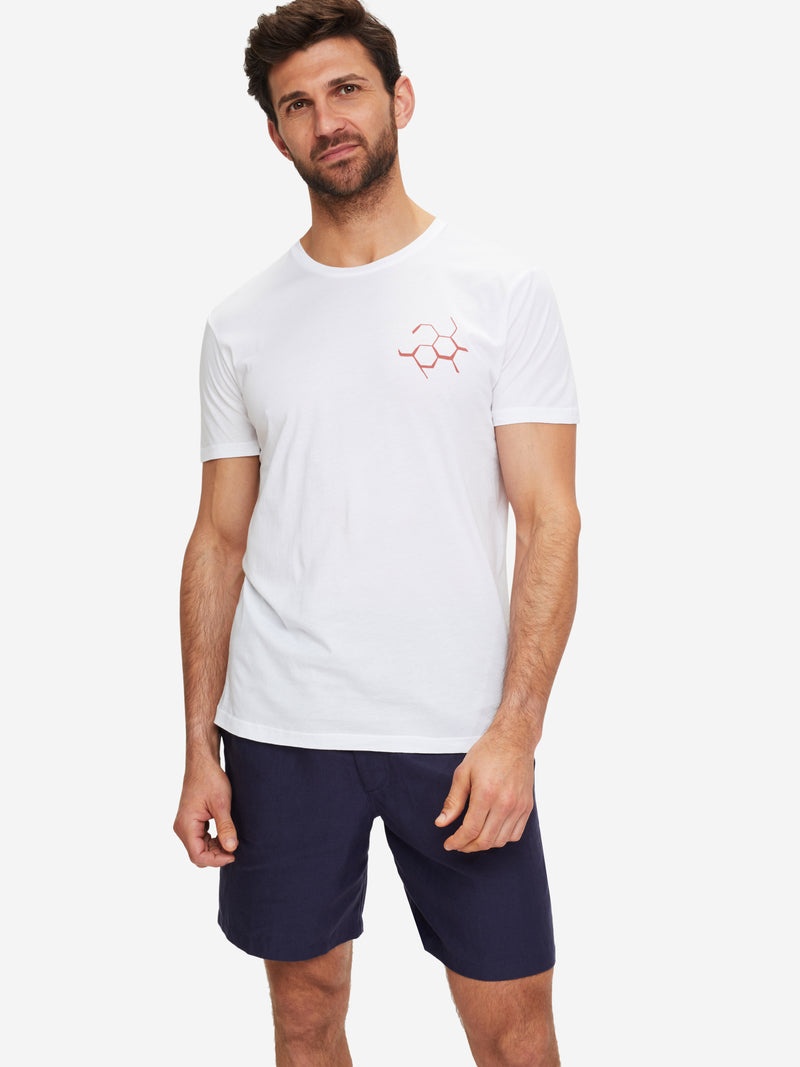 Men's T-Shirt Ripley 8 Pima Cotton Red - 5