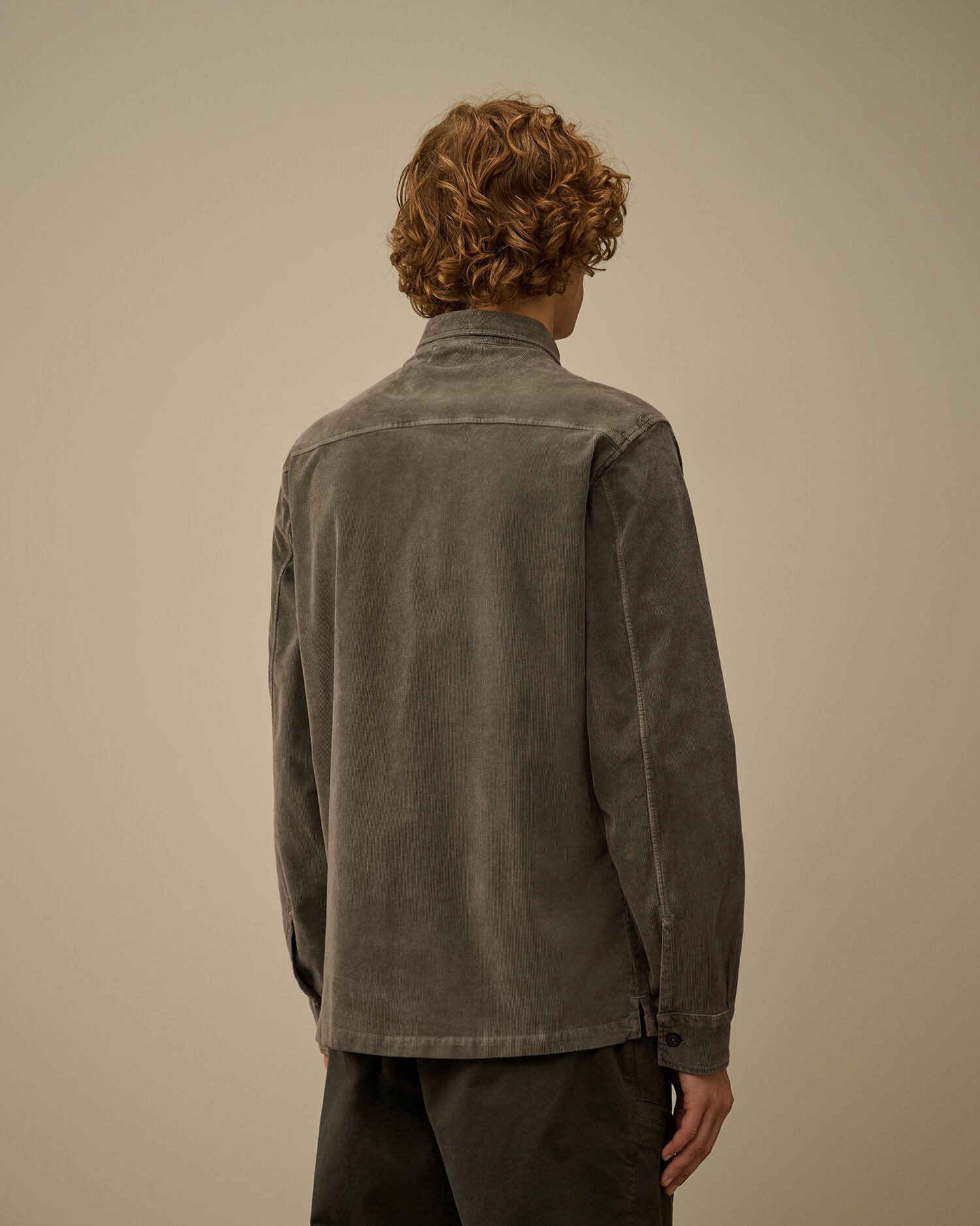 Corduroy Lens Longsleeve Button Shirt - 4