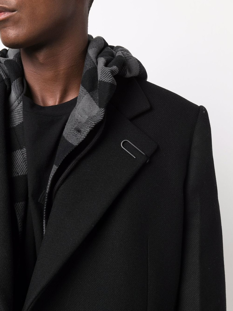 double-breasted short coat 5