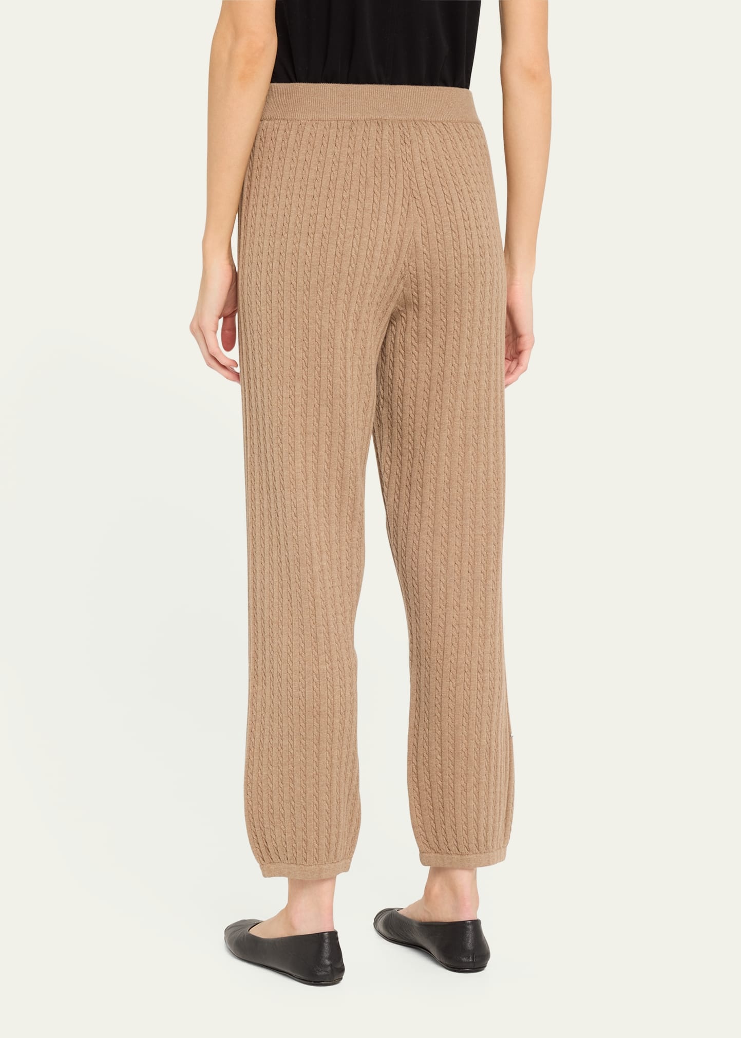 Cable-Knit Joggers - 3