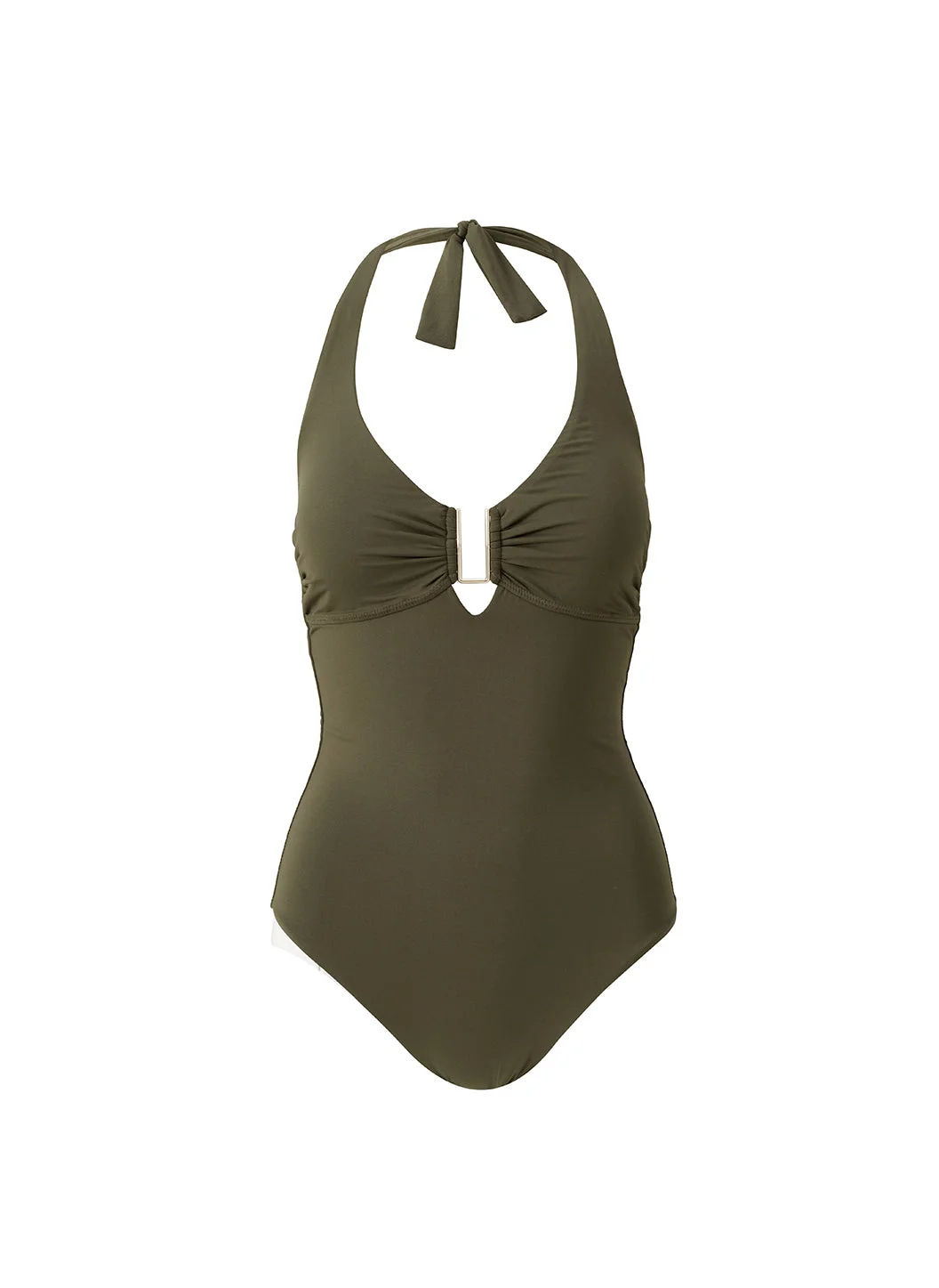 EXCLUSIVE TAMPA OLIVE SWIMSUIT - 1