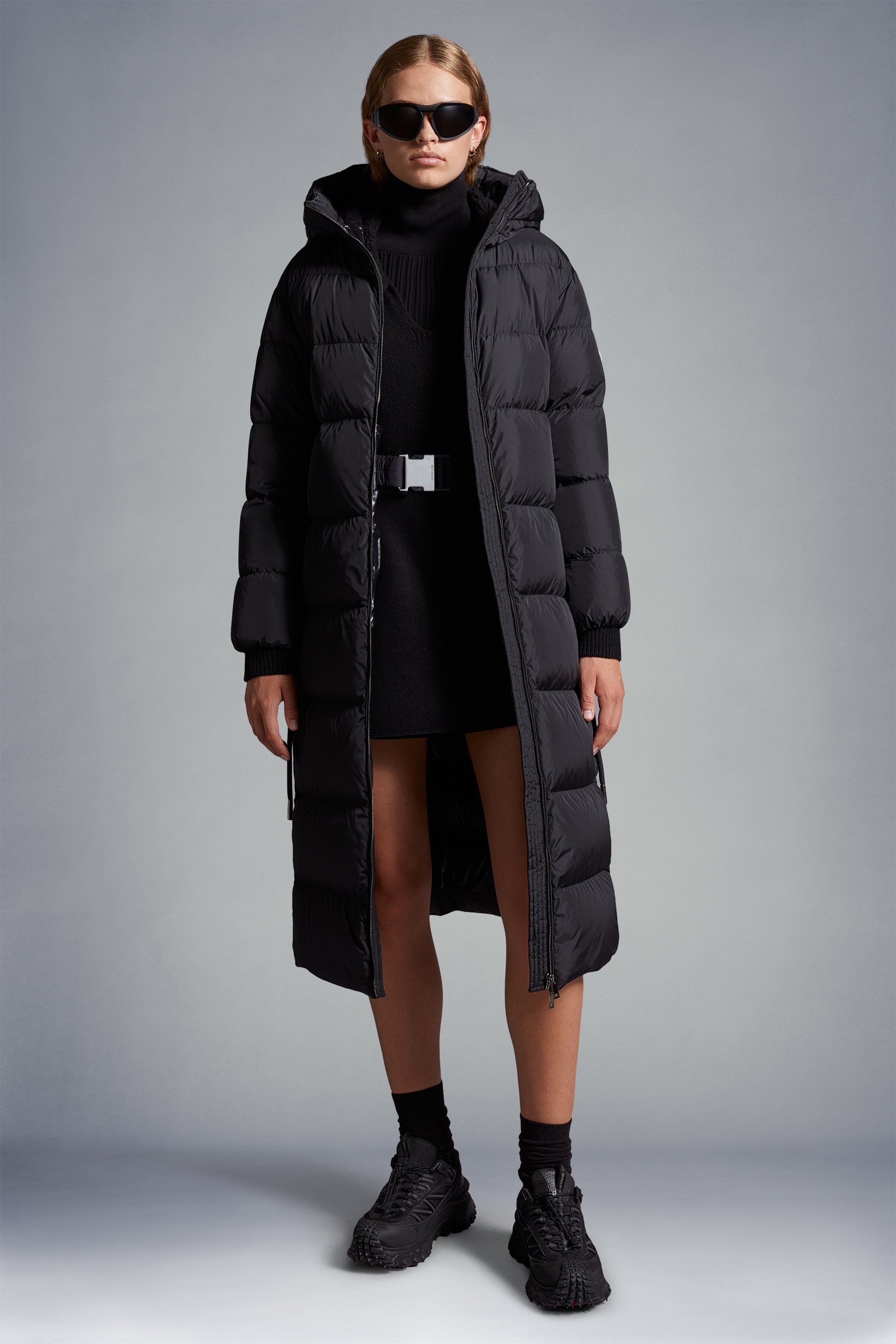 Moncler faucon sale quilted down coat