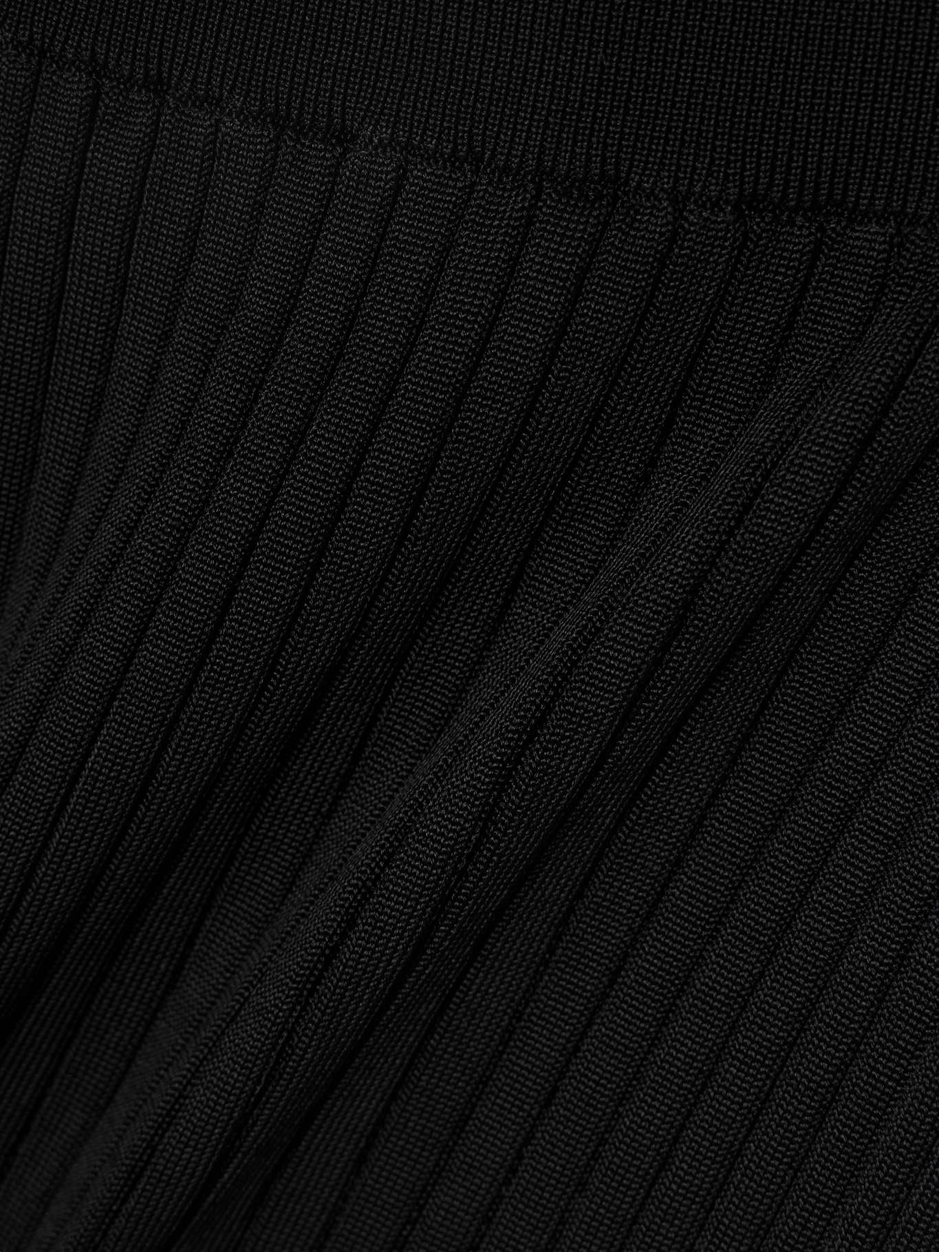 Ribbed-knit maxi skirt - 5